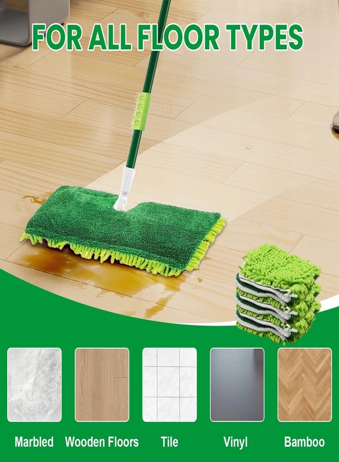 DrFlito 3 Pack Mop Head Replacement for Libman 18" 2-Sided Microfiber Dust Mop, Washable & Reusable Mop Pad Refills for Libman Flat Mop for Indoor & Outdoor Flooring, Bedrooms, Kitchens, Living Rooms - Image 4